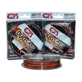   CPX - DUO CARP FEEDER MONO-LINE zsinór - BLACK & ORANGE - 300m - 0,20mm
