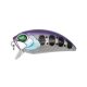 PZ Angry Crank wobbler, 5 cm, 8 g, lila, fehér, fekete, úszó