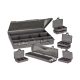 CarpZoom Carp System 1+7 darabos szerelékes doboz, 36x29x6 cm