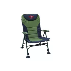 CZ Recliner Komfort horgászfotel, 56x46x42/98 cm, zöld