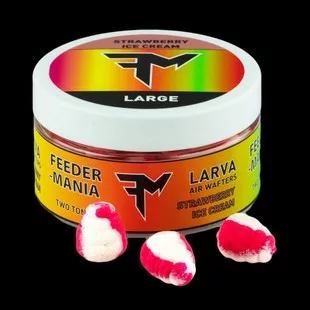LARVA AIR WAFTERS TWO TONE L STRAWBERRY ICE CREAM PIROS-FEHÉR