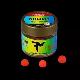 FEEDERMANIA GUMICUKOR CSALI 10 MM STRAWBERRY ICE CREAM