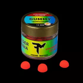 FEEDERMANIA GUMICUKOR CSALI 12 MM STRAWBERRY ICE CREAM