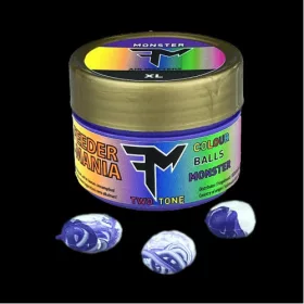 FEEDERMANIA COLOUR BALLS TWO TONE MONSTER XL