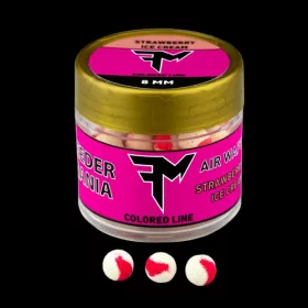  FEEDERMANIA AIR WAFTERS COLORED LINE 8 MM STRAWBERRY ICE CREAM
