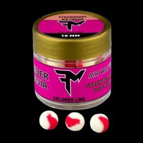   FEEDERMANIA AIR WAFTERS COLORED LINE 10 MM STRAWBERRY ICE CREAM