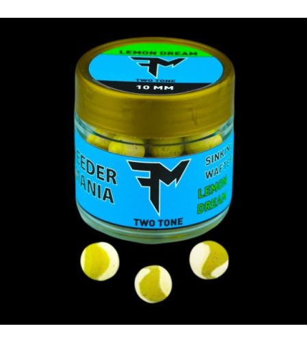 FEEDERMANIA SINKING WAFTERS TWO TONE 10 MM LEMON DREAM
