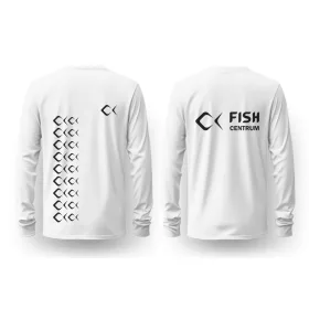   Fishcentrum UV álló hosszú ujjú póló fekete nyomattal S