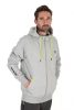 MATRIX FULL ZIP HOODY GREY & LIME - M