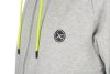 MATRIX FULL ZIP HOODY GREY & LIME - M