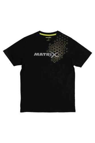 MATRIX HEX PRINT T-SHIRT BLACK - S