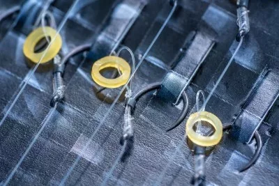 GURU QM1 12 Bait Bands 10cm (0.19mm)