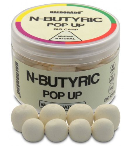 Haldorádó N-Butyric Pop Up Big Carp 13, 17 mm - Vajsav Natural