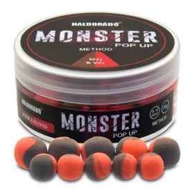Haldorádó MONSTER Pop Up Method 9, 11 mm - Máj & Vér