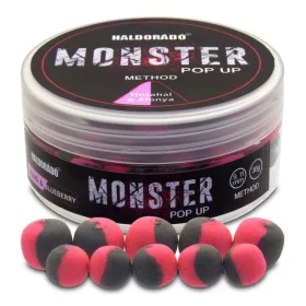   Haldorádó MONSTER Pop Up Method 9, 11 mm - Tintahal & Áfonya