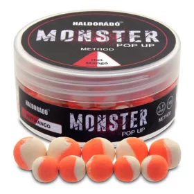 Haldorádó MONSTER Pop Up Method 9, 11 mm - Hot Mangó