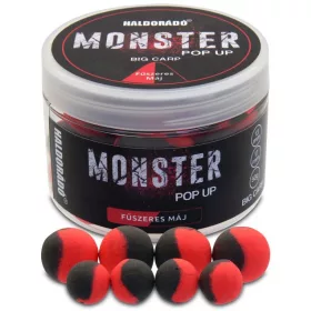  Haldorádó MONSTER Pop Up Big Carp 13, 17 mm - Fűszeres Máj