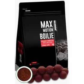   Haldorádó MAX MOTION Boilie Long Life 20 mm - Fűszeres Vörös Máj