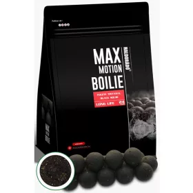   Haldorádó MAX MOTION Boilie Long Life 24 mm - Fekete Tintahal