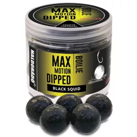 Haldorádó MAX MOTION Boilie Dipped 20 mm - Fekete Tintahal