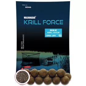 Haldorádó KRILL FORCE Boilie Long Life 20 mm - Krill Natur