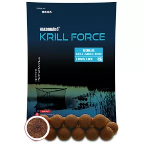   Haldorádó KRILL FORCE Boilie Long Life 20 mm - Krill Indian Spice