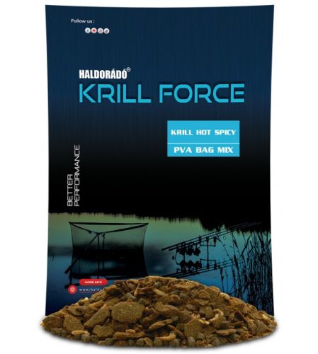 Haldorádó KRILL FORCE PVA Bag Mix - Krill Hot Spicy