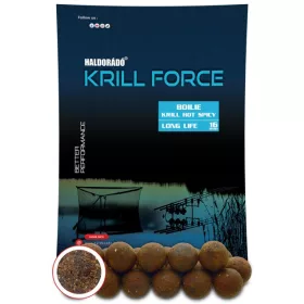   Haldorádó KRILL FORCE Boilie Long Life 16 mm - Krill Hot Spicy