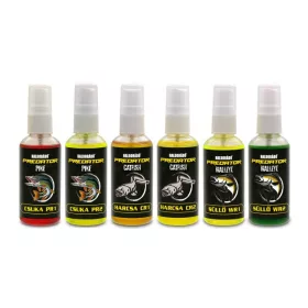   Haldorádó PREDATOR ragadozó aroma spray - MIX-6 / 6 íz egy dobozban
