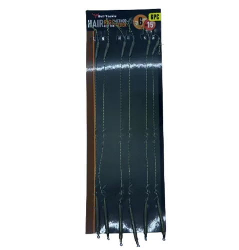 Bull Tackle Method Feeder Hair Rigs 8#