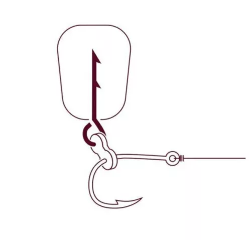 Bull Tackle Szilikongyűrűs Csalitüske 15mm 10db