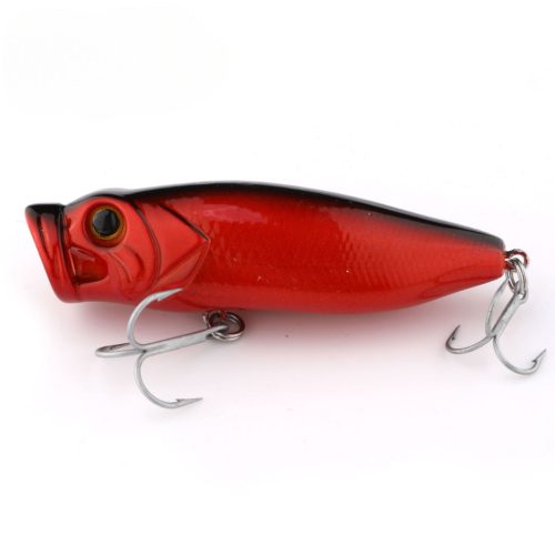 Bull Tackle Hiki Popper 80mm 17g Piros-Fekete