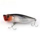 Bull Tackle Hiki Popper 80mm 17g Zöld-Ezüst