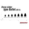 DS-5H DECOY SINKER TYPE HEAVY BULLET 21G GUN BLA 3PCS/BAG