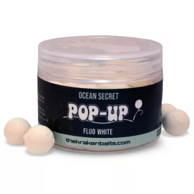 Kraken Baits Ocean Secret Fluo White Pop-Ups 12 mm 50 g