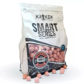   Kraken Baits Smart Series Strawberry Cream Active Boilie 24 mmm (2,5kg)