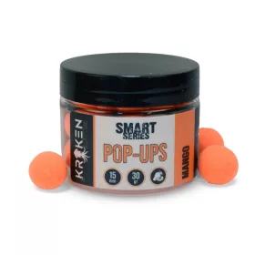   Kraken Baits Smart Series Crazy Mango Fluo Orange Pop Ups 15 mm 30 g