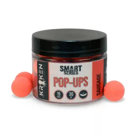   Kraken Baits Smart Series Sausage Fluo Red Pop Ups 15 mm 30 g