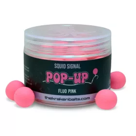 Kraken Baits Squid Signal Fluo Pink Pop-Ups 12 mm 50 g