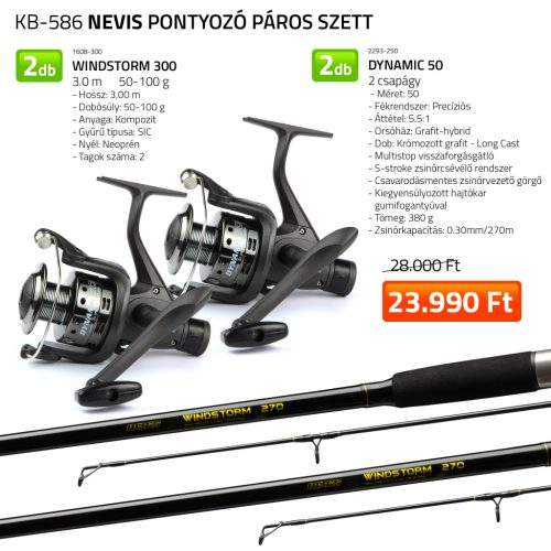 Nevis Pontyozó páros szett  2x 1608-300+ 2x 2293-250