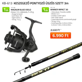 Keszegező pontyozó úszós szett 3m  1273-300+ 2251-130