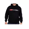 LIVETARGET BLACK BRAND COTTON HOODIE L