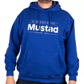 MUSTAD MUSTAD BLUE BRAND COTTON HOODIE S