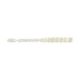 MUSTAD AJI BEAVER TAIL 2.5   CLEAR RAINBOW GLITTER 12DB/CSOMAG