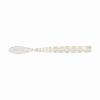 MUSTAD AJI FISH TAIL 2   CLEAR RAINBOW GLITTER 12DB/CSOMAG