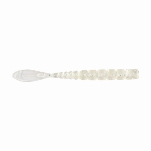 MUSTAD AJI FISH TAIL 2   CLEAR RAINBOW GLITTER 12DB/CSOMAG