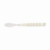 MUSTAD AJI FISH TAIL 2   CLEAR RAINBOW GLITTER 12DB/CSOMAG