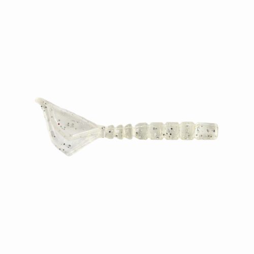 MUSTAD AJI PARACHUTE TAIL 1.7   CLEAR RAINBOW GLITTER 12DB/CSOMAG