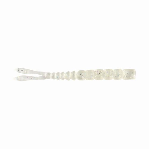 MUSTAD AJI SPLIT TAIL 2   CLEAR RAINBOW GLITTER 12DB/CSOMAG
