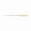 MUSTAD AJI STRAIGHT TAIL 3   CLEAR RAINBOW GLITTER 12DB/CSOMAG